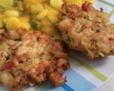 Foto del paso 3 de la receta: Torrejitas de pollo a la brasa y papas fritas