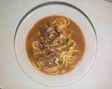 Foto langkah ke 4 dari resep Mie Rebus Bumbu Khas Siak (Hack Mie Instan Ayam Bawang).