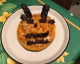 Une image de l'étape 6 de Diable de courge au parmesan,oignon de roscoff et tomates séchées.