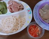 รูปขั้นตอนการทำที่ 1 ของ ผัดสปาเก็ตตี้,หมูนุ่ม,หน่อไม้ดองไข่ดาว - คีโต