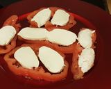 Foto del paso 2 de la receta Tomate, mozzarella y aguacate marinados con vinagreta de tomate