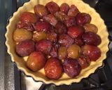 Une image de l'étape 4 de Tarte aux prunes (pâte brisée épeautre, lait, fleur d'oranger).
