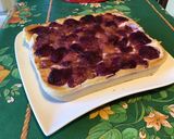 Une image de l'étape 11 de Flan de semoule façon pâtissier aux pêches de vigne.