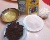 Foto langkah ke 1 dari resep Puding Coklat Putih Oreo.