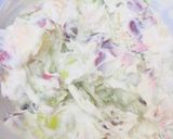 A picture of step 3 of Creamy fruit salad.
