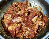 Hình bước làm 2 của món Ngan (vịt) cháy tỏi