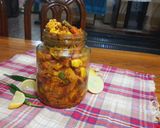 A picture of step 9 of Mix Veg Pickle.