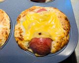A picture of step 8 of Hot Dog 🌭 Muffin Cups.