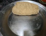 A picture of step 4 of Chana dal poori.
