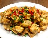 Foto langkah ke 6 dari resep •Tofu Salt Chili• by Dapur Itha.
