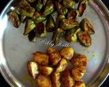 A picture of step 7 of Aloo potol rasa (Odia style potato pointed gourd curry).