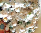 A picture of step 6 of Yogurt chickpea salad with herbs n spice 😊.