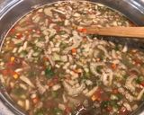 Foto del paso 2 de la receta: Sopa vegetariana de caldos varios