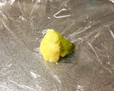 A picture of step 4 of Japanese Summer Sweet ‘Kuzu Dango’.