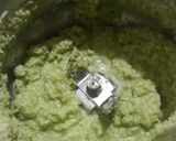 A picture of step 5 of Instant Rava idli with chutney.