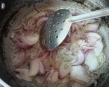 A picture of step 1 of Tinday Gosht.