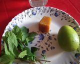 A picture of step 1 of Jaggery Gandhoraj Lemon Sarbat.