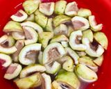 Hình bước làm 2 của món Cá Bò Ngừ Kho Trái Vả