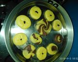 A picture of step 6 of Nankhatai.