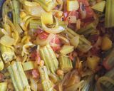 A picture of step 7 of Drumstick Curry.