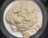 Foto langkah ke 3 dari resep Poolish Shokupan (Roti Susu Jepang).