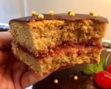 Foto del paso 25 de la receta: Tarta con harina de avellanas y mermelada de frambuesas