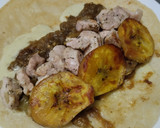 Foto del paso 11 de la receta: Wrap🥬de berenjena🍆bbq, cerdo🍖y salsa🧆mayo mostaza🌮🌯🥙
