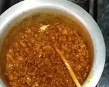A picture of step 4 of Mutton Lehsunni Masala Boti.