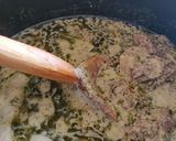 A picture of step 8 of Kashmiri Lamb Yakhni (Lamb with Mint Yoghurt curry).