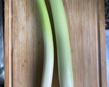 Foto del paso 1 de la receta: Puerros al Horno a la Carbonara