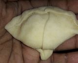 A picture of step 6 of Kolkata style Singara(matar cauliflower samosa).