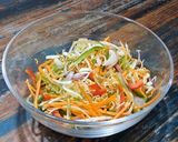 A picture of step 2 of Crunchy Nut-Free Thai Bhel.