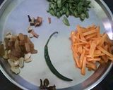 ঘরোয়া ভেজ পোলাও (Ghoroya veg polau recipe in Bengali) রেসিপির ধাপ 1 ছবি