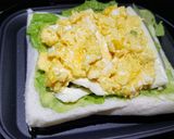 【減肥系列】牛油果雞胸肉配芝士炒蛋蕃茄青瓜絲生菜三明治的食譜步驟3照片