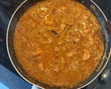 Foto del paso 4 de la receta: Arroz meloso con rape, cola de gambón y pimiento choricero