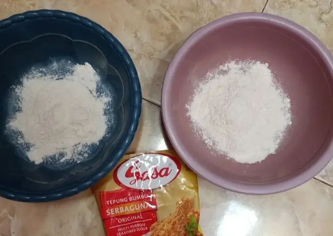 Langkah-langkah untuk membuat Cara bikin Ayam Krispy Bumbu Ala Richeese Rumahan