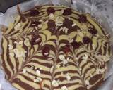 Orange And Choco Zebra Cake Without Oven recipe step 12 photo