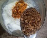 A picture of step 2 of Dahi wali masale daar mirch 😋.