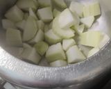 A picture of step 2 of Bottle Gourd Soup.