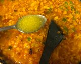 A picture of step 8 of Cabbage Dal.