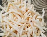 Hình bước làm 2 của món Chè bưởi (vỏ bưởi)