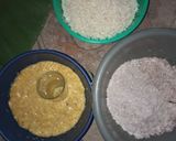 Foto langkah ke 4 dari resep Paes ketan pisang.
