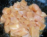 A picture of step 2 of Boneless Butter Chicken.