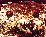 Φωτογραφία βήματος 5 της συνταγής Black Forest με μασκαρπόνε και έτοιμο παντεσπάνι !