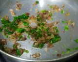 A picture of step 6 of Methi Matar Malai.