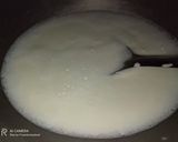 A picture of step 1 of Mishti doi.
