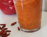 Foto del paso 4 de la receta: Salsa de pimiento rojo con mostaza y un toque de picante