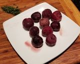 A picture of step 5 of Cherry-Port Sauce.