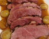 Une image de l'étape 5 de Magret de canard aux raisins.