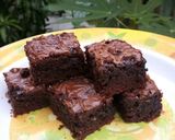 Foto langkah ke 3 dari resep Shiny Brownies.